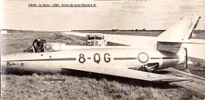 Oran- SDV- 6752-La senia 1960- Mystere 4 sortie de piste